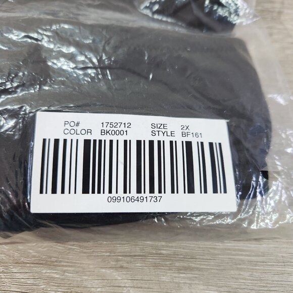 J. Crew Black Full Coverage Bikini Briefs New With Tags Womens Size 2X - Picture 16 of 16